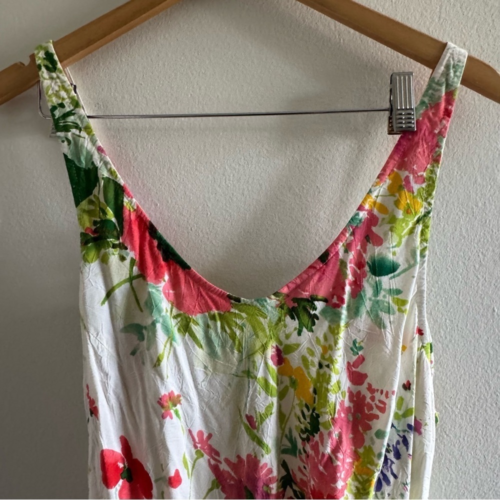 Jams World Vintage Floral Strap Midi Dress size XL - Picture 7 of 12